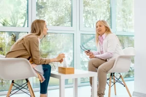 counseling session for health and lifestyle